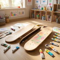 Blank Skateboard Deck DIY Drawing Wooden Skateboard Deck Decorative
