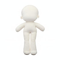 Blank Soft Doll Cream Kids Toy Cuddly