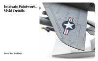 1:72 Scale Warplane Model Precise Reproduction Die-Cast Fighter Jet Model Die-Cast Authentic Markings