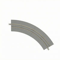 N Scale Curved Track 9 Mm Gauge Model Railway Metal Rails