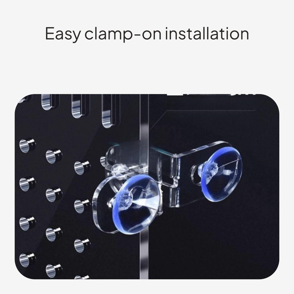 Acrylic Aquarium Divider Panel with Suction Cups
