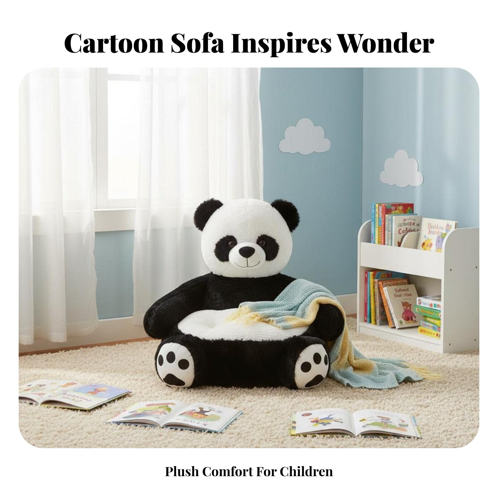 Creature Character Armchair Soft and Comfortable Seating Accessory