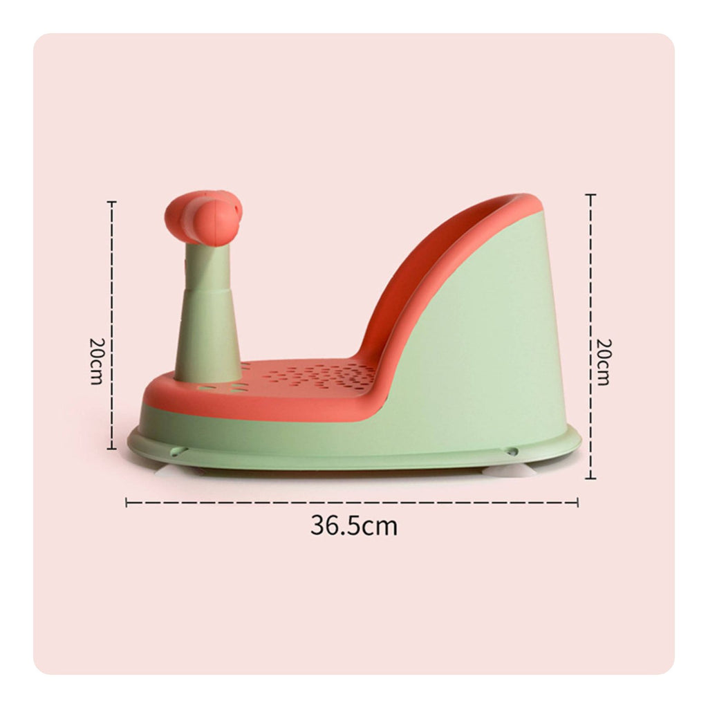Baby Bath Seat Ergonomic Design Newborn Bath Support Detachable Handguard
