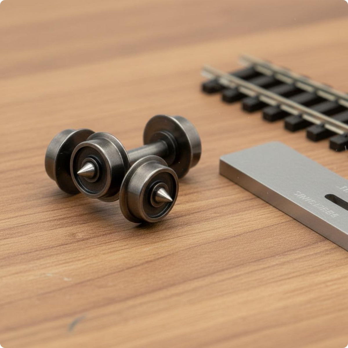 1:160 Train Wheels Universal Fit N Scale Metal Wheel Realistic Appearance