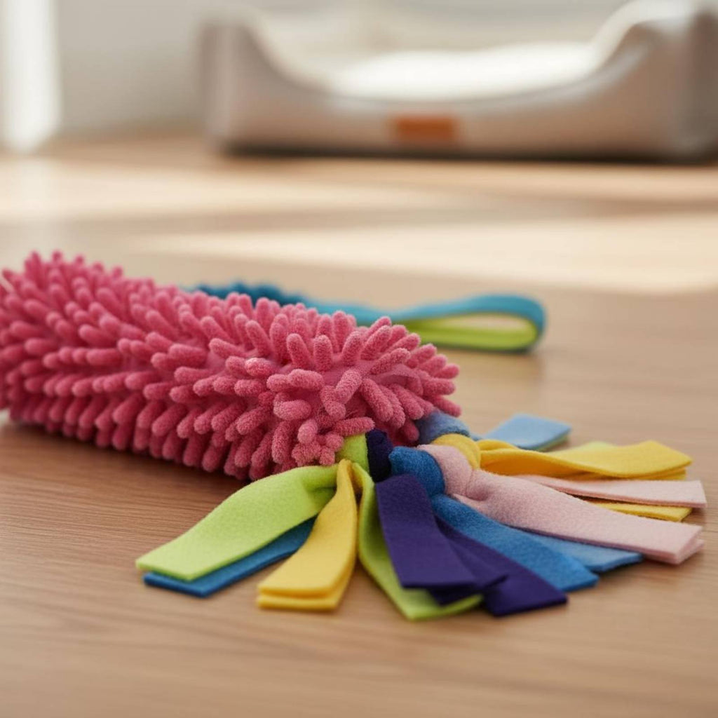 Soft Rope Squeaker Toy Reinforced Stitching Squeaky Soft Dog Toy Easy to Clean