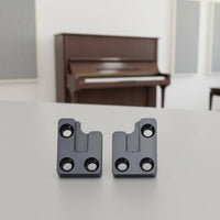 Piano Lid Hinge Metal Upright Piano Slow Fall Hinge Clip Reliable Support
