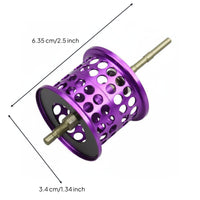 Aluminum Spool Light Lure Casting Reel Spool Low Line Twist Outdoor Tackle for Anglers