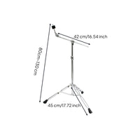 Straight Boom Cymbal Stand Heavy Duty Drum Cymbal Stand Double Braced