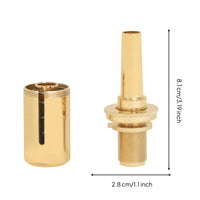 Embouchure Piece Pressure Reducer Easy Install Trumpet Embouchure Piece Good Seal Instrument Accessory for Training