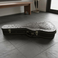 36 Inch Guitar Case Shockproof Wood Guitar Case Soft Padded Interior Instrument Storage for Travel
