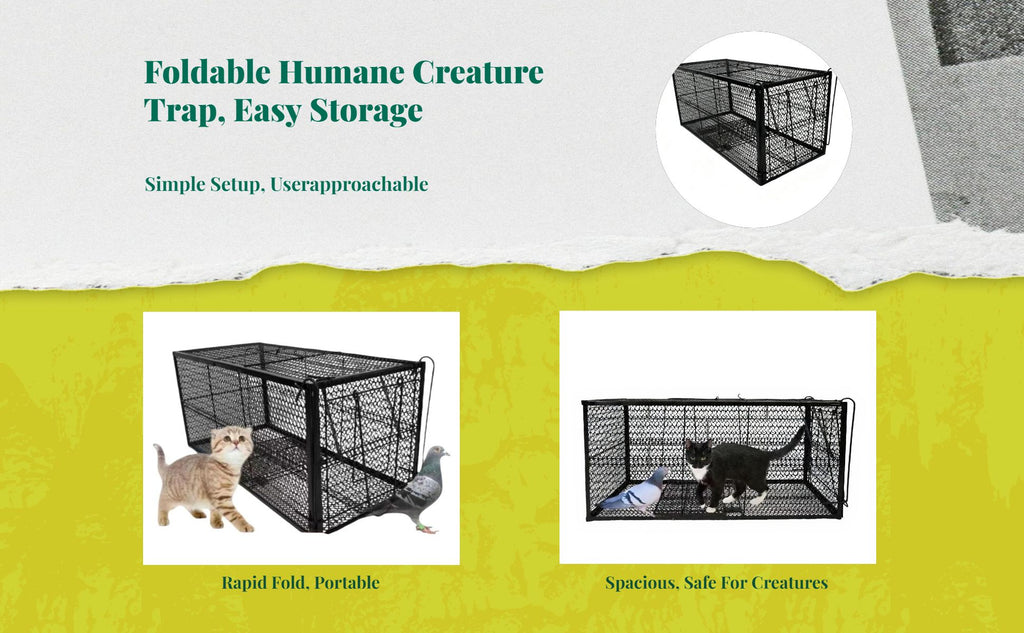 Steel automatic pet trap