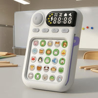 Attention Training Toy Button Controls Visual Exercise Toy White