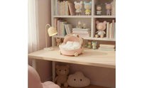 Doll Cradle Display Case Clear View Lid Figurine Baby Carriage Container