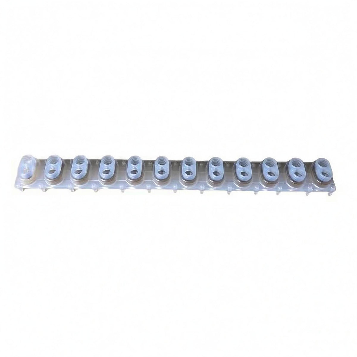 Conductive Rubber Strip Translucent Music Accessory Narrow Base