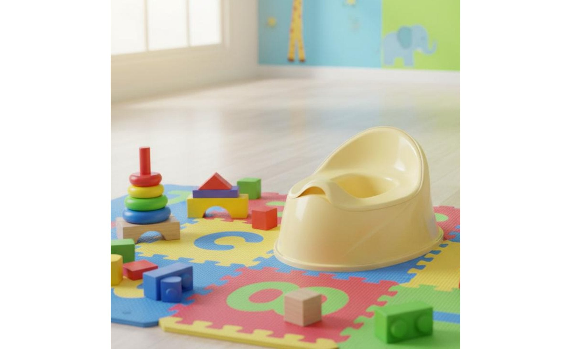 Non-Slip Base Toddler Potty Chair Easy to Clean Toddler Training Toilet Lightweight and Compact for Toddlers, Infants, Home Use, Outdoor