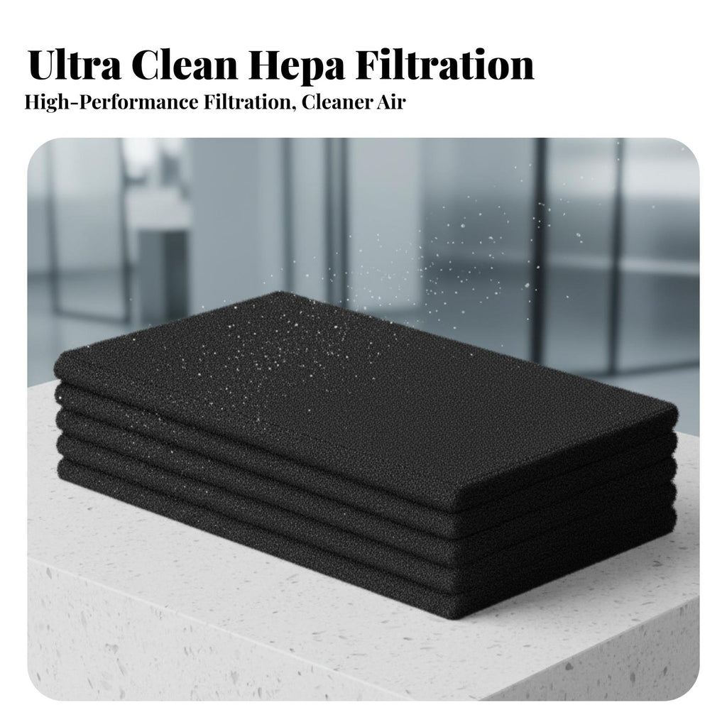 Pet Air Purifier Filter Allergen Control H13 HEPA Filter Removes Dust & Pollen