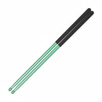 2 Pieces Aviation Aluminum Drum Mallets Long-Lasting Metal Drumsticks Non-Slip