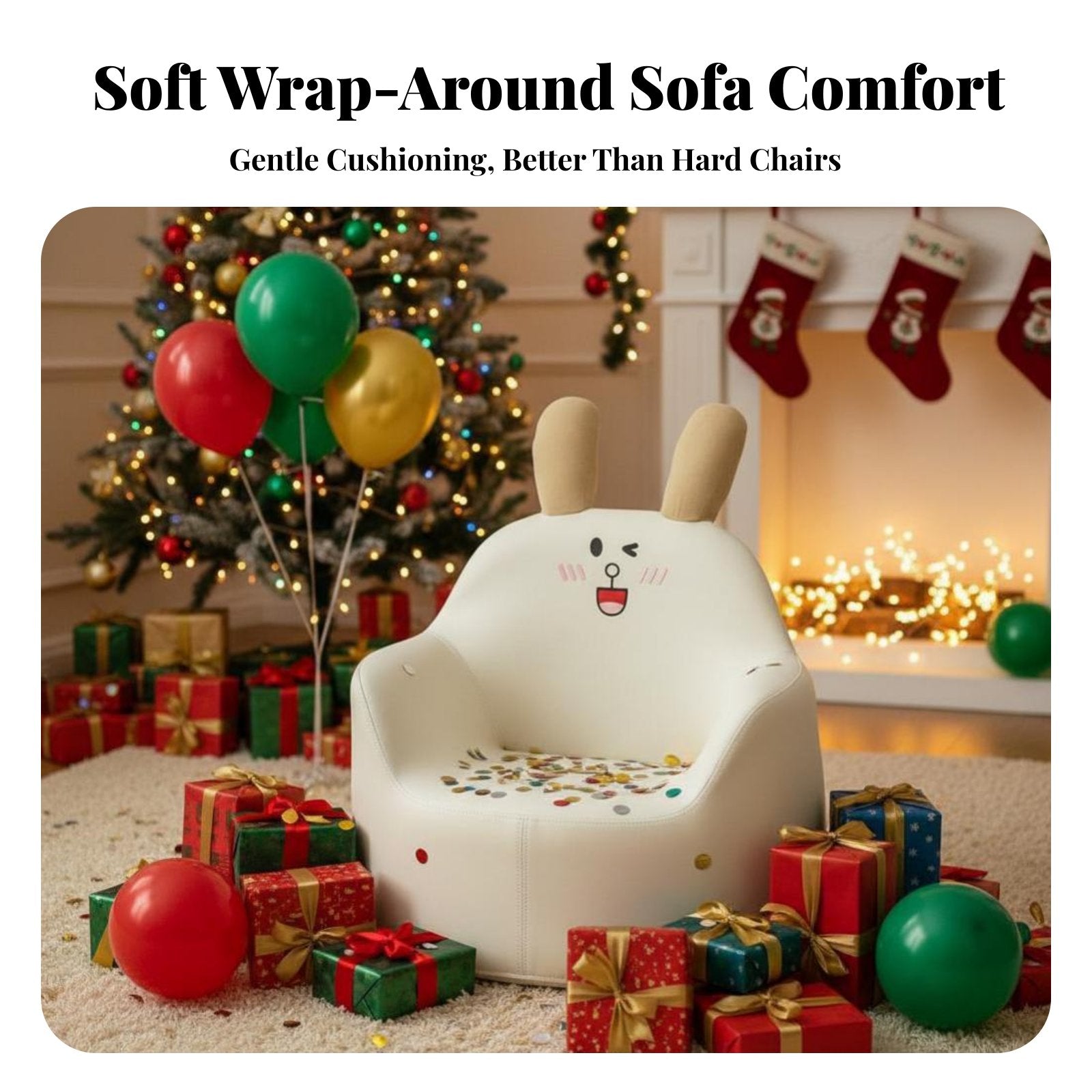 creatureShaped Floor Sofa Cute Design Kids' Furniture Giftable for literature corner