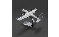 C-130J Model Airplane 1:200 Scale Collectible Item Detailed Finish Desk Decor for Aviation Fans