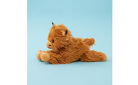 Soft Cow Stuffed Creature Cute Design Highland Cow Stuffed Toy Soft Feel