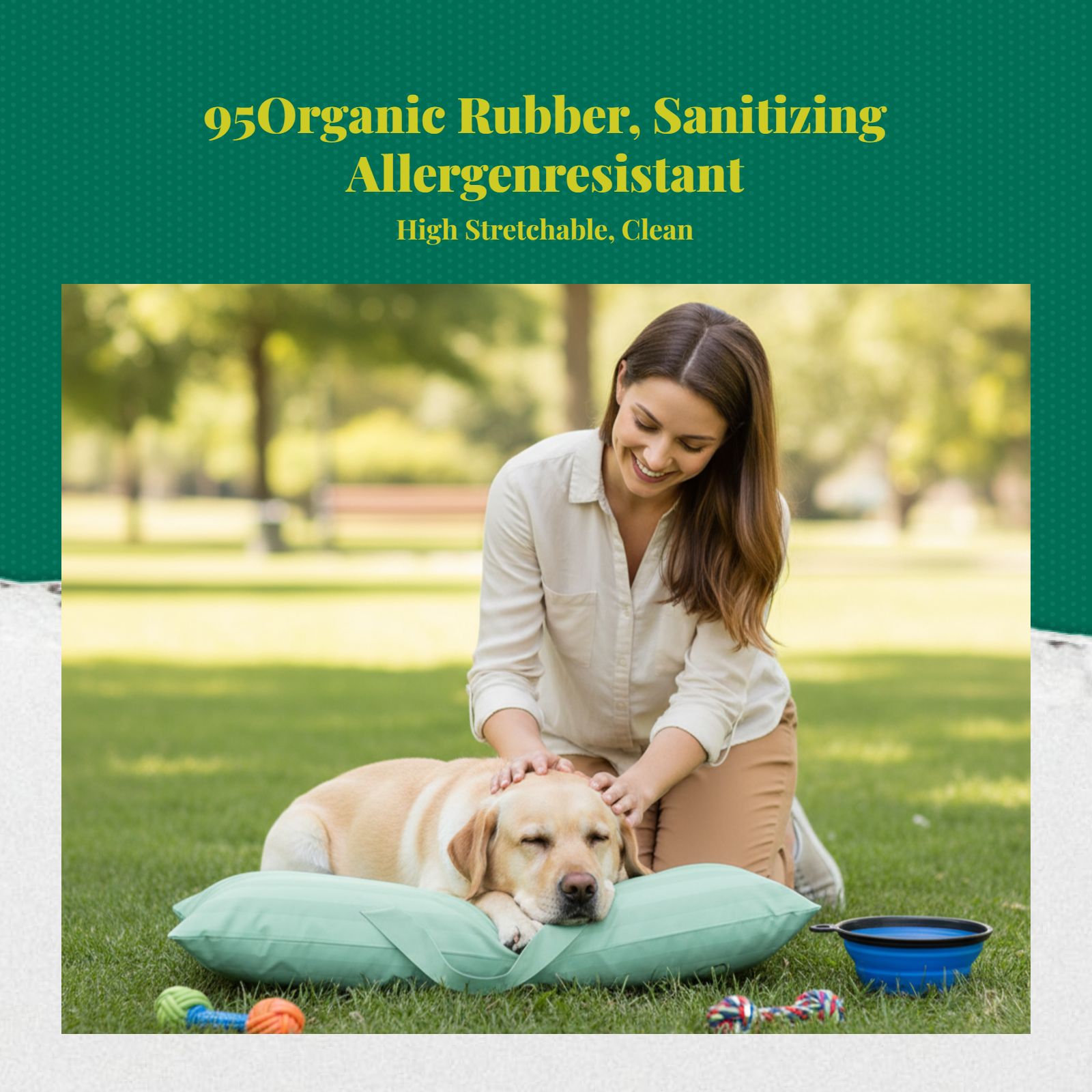 Waterproof Calming Dog Neck Pillow, Removable, Easy Clean