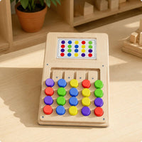 Color Sorting Game Multisensory Spelling Board Game Sturdy for Preschool, Kids