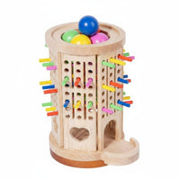 Wood Sticks Balance Toy Focus Training Balancing Toy Thinking Skills Wooden Balance Structure Game for Kids, Preschoolers, Kindergarten, Classroom