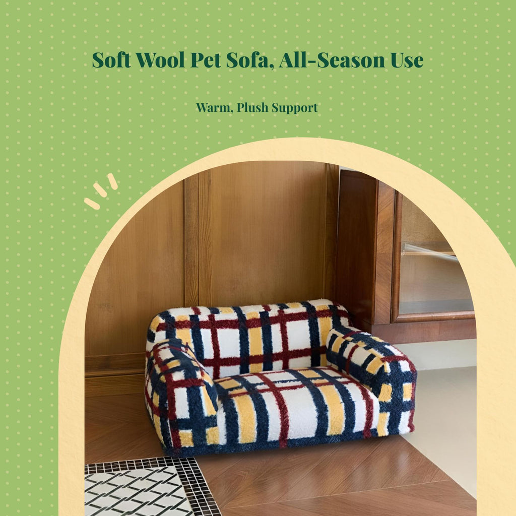 Non-slip pet sofa bed for all seasons