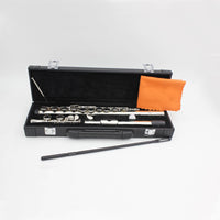 16 Key Flute Nickel Plated Student Flute Cupronickel Body for Exam, Performance