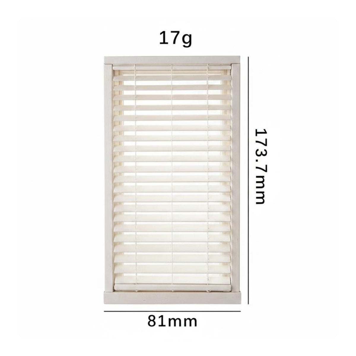 Miniature Window Blind Scene Decoration Miniature Window Shutter Realistic Look