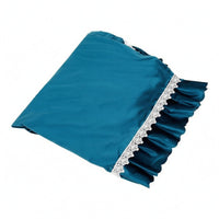 Piano Dust Cover Ruffled Trim Upright Piano Cover Smooth