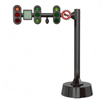 Mini Traffic Light Plastic Learning Playset Pretend Play for Children