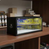 Container Repair Shop ABS Mini Garage Display Detailed