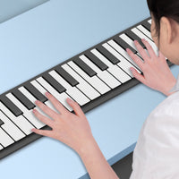 88 Key Roll up Piano Rechargeable Musical Instrument Dustproof for Travel, Kids