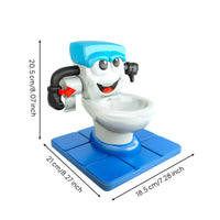 Squirting Toilet Toy Funny Water Spray Game Easy to Play for Party, Family Time