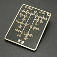 Morse Code Practice Card Pro Portable Morse Code Practice Compact for Beginners