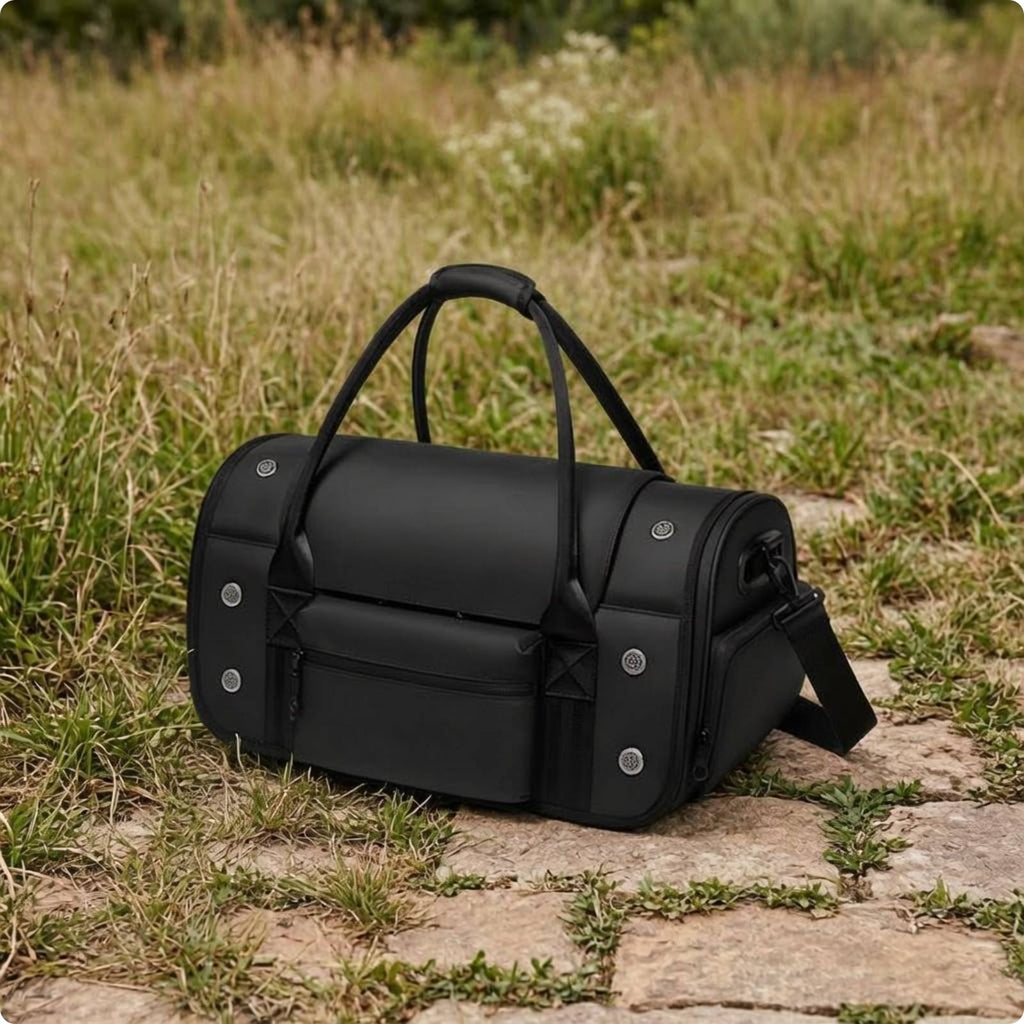 Foldable Pet Carrier Bag Portable Soft Sided Pet Carrier Mesh Ventilation for Dog Owners