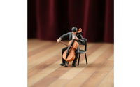 1/64 Scale Miniature Figures Micro Photography Prop Miniature Resin Figures Scene Decoration 1/64 Scale Figure Set for Diorama