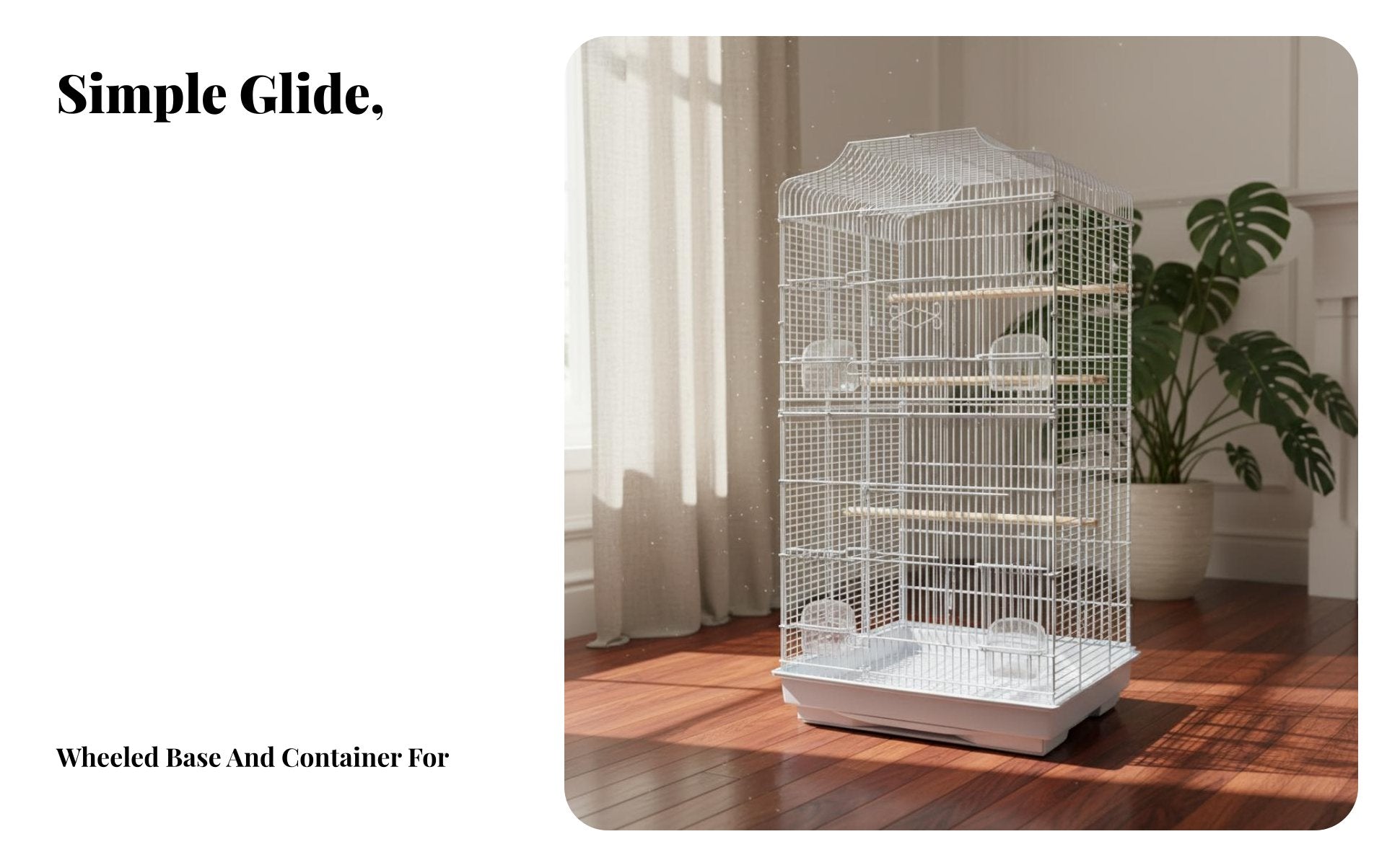 Extra Large Bird Villa Spacious Interior Large Bird Enclosure Sturdy