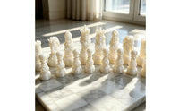 32 Pieces Decorative Chess Figures Unique Gift Stylized Chessmen for Collectors