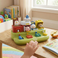 Farm Press-and-Release Toy Molded Plastic Creature Press-and-Release Toy