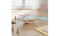 Balance Board Wide Base Kids Balance Board Low Profile Design Children's Sports Gear for Preschoolers, Young Children, Kindergarten, Indoor, Outdoor