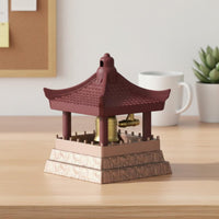 Sounding Pavilion Ornament Press Activated Mini Pavilion Bell Toy