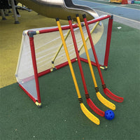 Mini Hockey Goal Set Indoor Outdoor Use Kids Hockey Goal Target