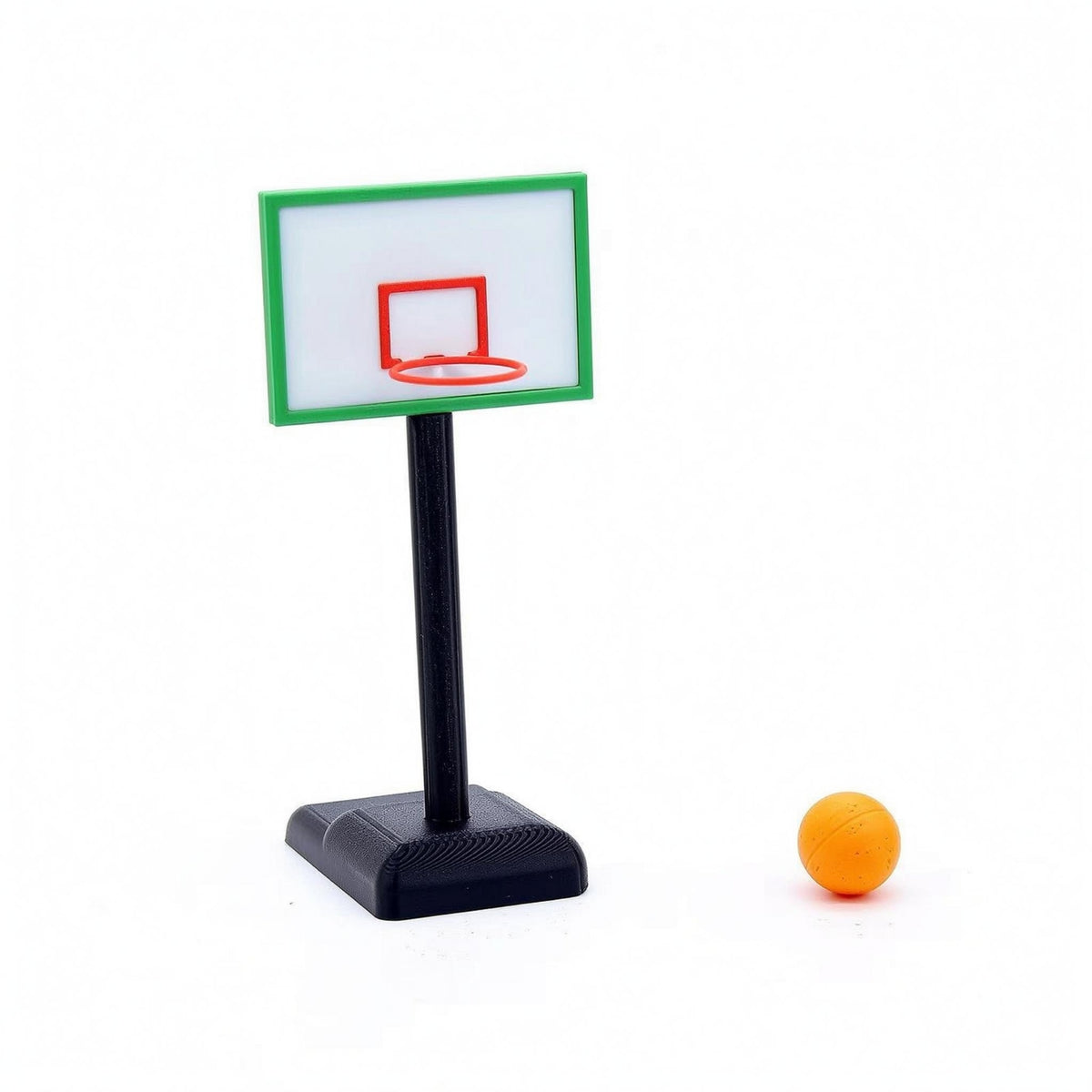 1/12 Scale Basketball Hoop Compact Miniature Decor Lightweight for Playroom