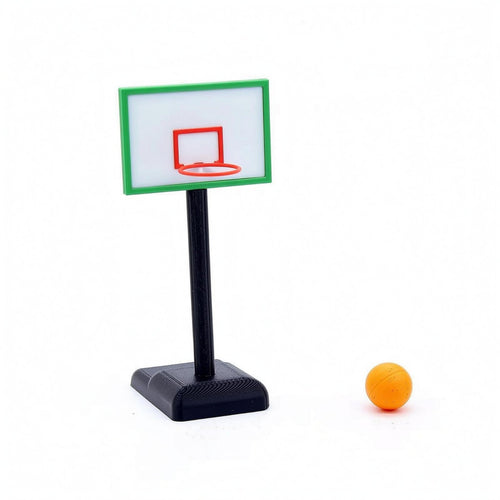 1/12 Scale Basketball Hoop Compact Miniature Decor Lightweight for Playroom