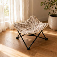 Foldable Feline Sling Bound Edges Feline Sling Bed Rounded Corners