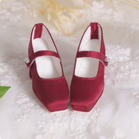 Bjd Doll Heels Elegant Super Dollfie Doll Shoes Ankle Strap