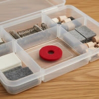 Red Piano Key Washer Long-Lasting Piano Textile Washer Long Wearing