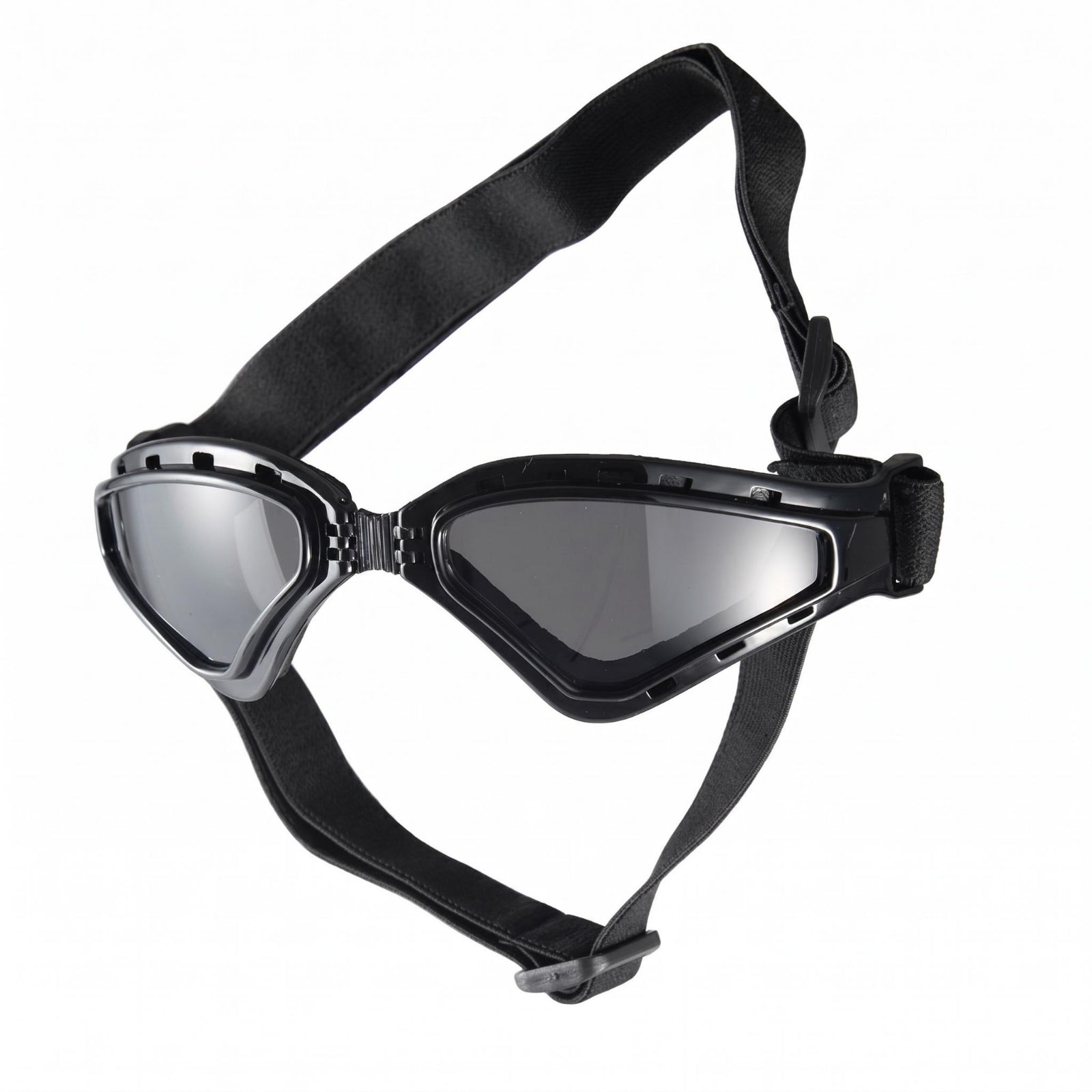 Triangular Dog Goggles Tinted Lenses Dog Goggles Adjustable Strap for Outdoor